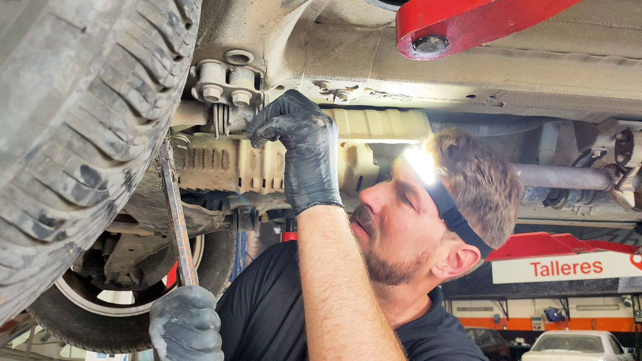 Revisión mecánica de un 4x4.